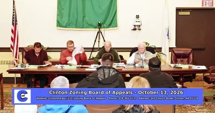 From the Zoning Board of Appeals